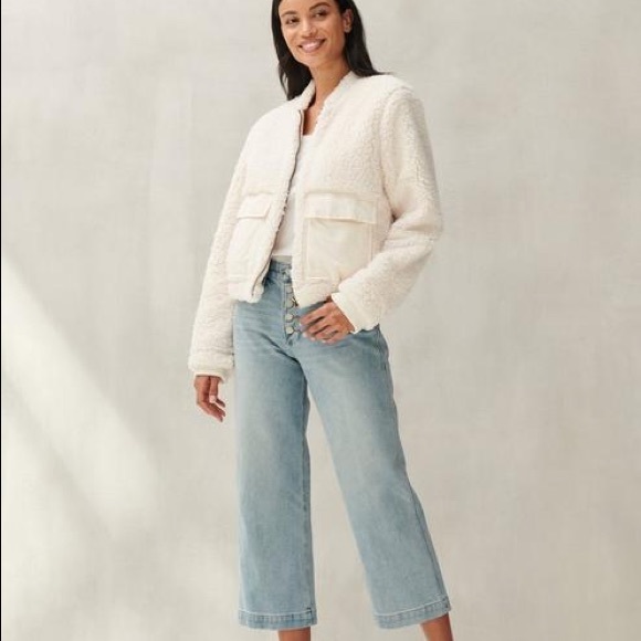 Lucky Brand Utility Teddy Coat - Picture 3 of 12